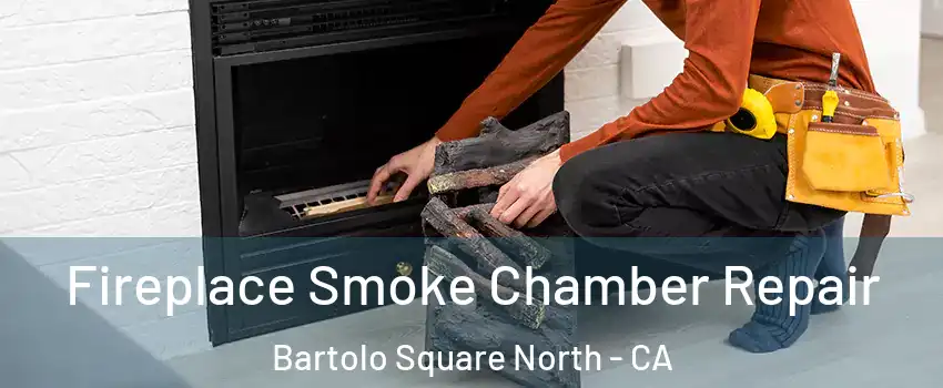 Fireplace Smoke Chamber Repair Bartolo Square North - CA