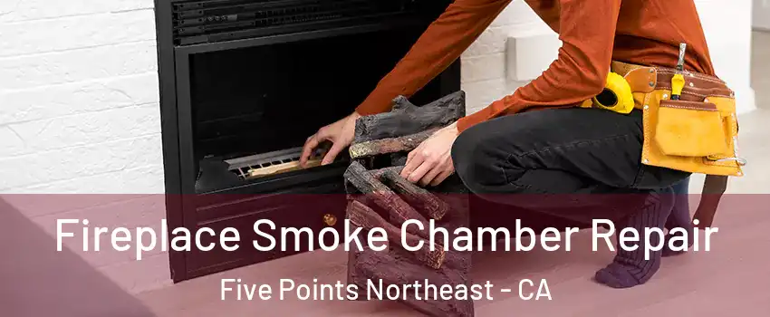 Fireplace Smoke Chamber Repair Five Points Northeast - CA
