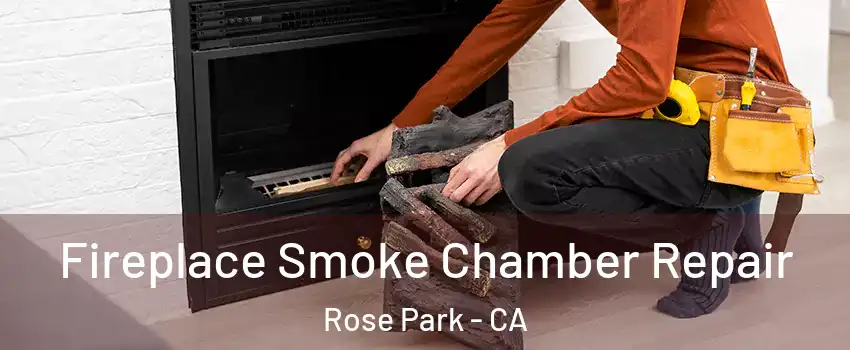 Fireplace Smoke Chamber Repair Rose Park - CA