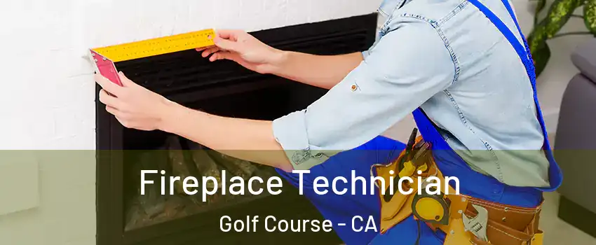 Fireplace Technician Golf Course - CA
