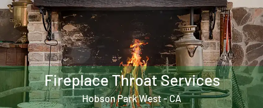 Fireplace Throat Services Hobson Park West - CA