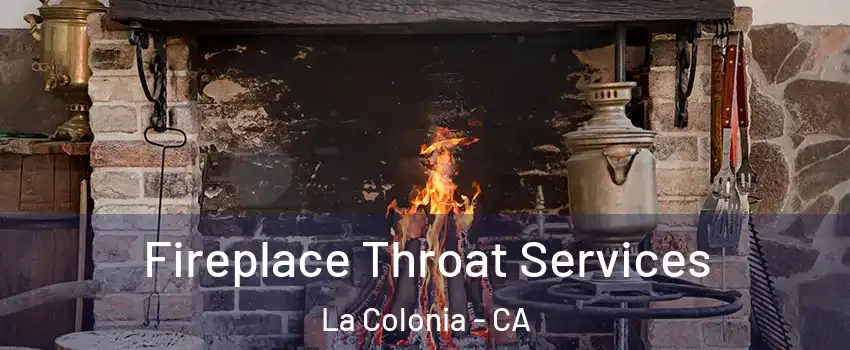 Fireplace Throat Services La Colonia - CA