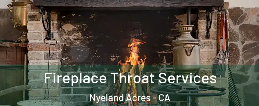Fireplace Throat Services Nyeland Acres - CA