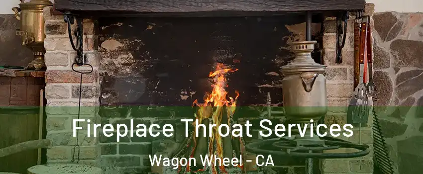 Fireplace Throat Services Wagon Wheel - CA