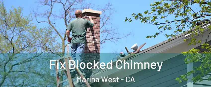 Fix Blocked Chimney Marina West - CA