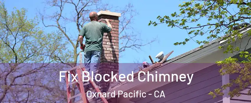 Fix Blocked Chimney Oxnard Pacific - CA