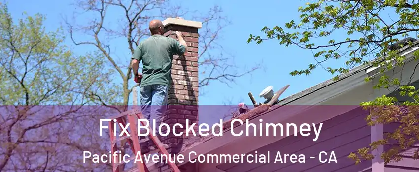 Fix Blocked Chimney Pacific Avenue Commercial Area - CA