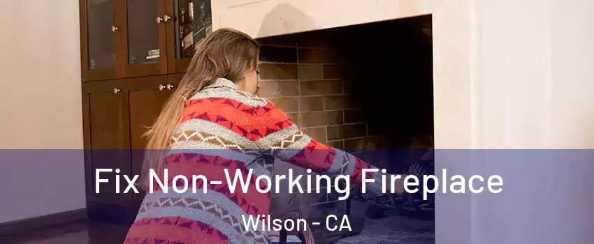 Fix Non-Working Fireplace Wilson - CA