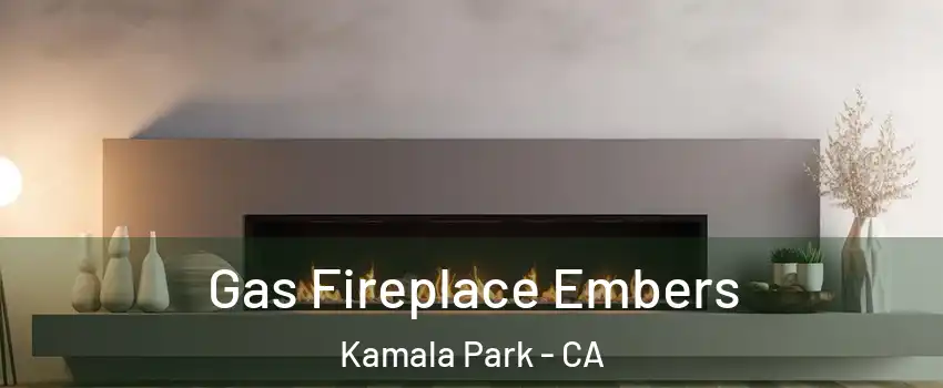 Gas Fireplace Embers Kamala Park - CA