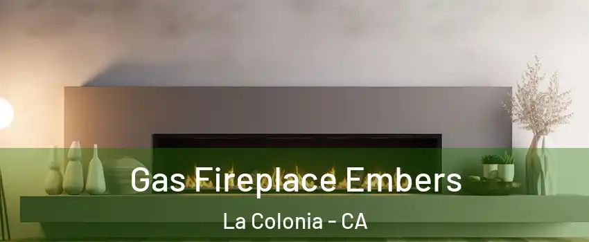 Gas Fireplace Embers La Colonia - CA