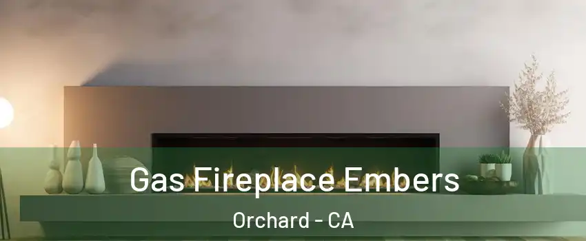 Gas Fireplace Embers Orchard - CA