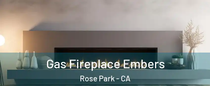 Gas Fireplace Embers Rose Park - CA