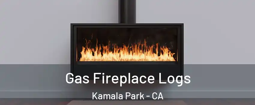 Gas Fireplace Logs Kamala Park - CA
