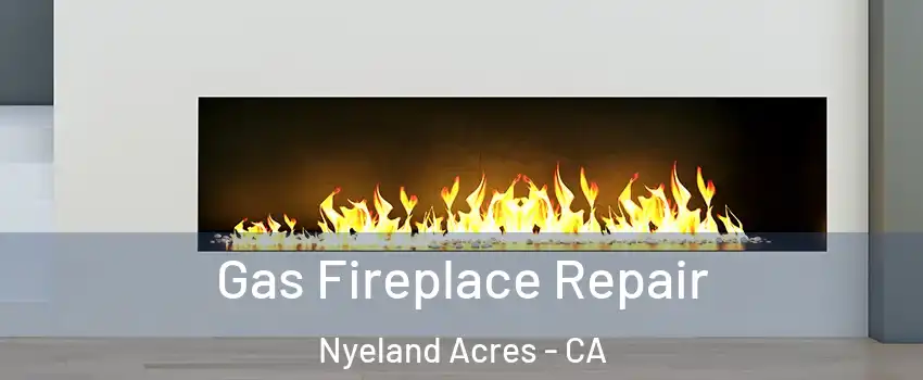Gas Fireplace Repair Nyeland Acres - CA