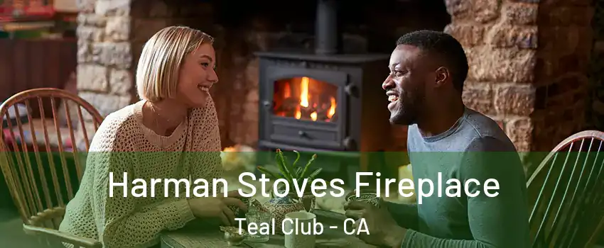 Harman Stoves Fireplace Teal Club - CA