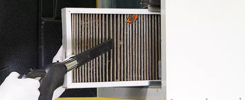 Clogged Air Duct Cleaning Process in Diamond Bar, CA