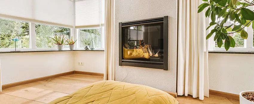 Residential Fireplace Ceramic Glass Installation in Redwood, CA