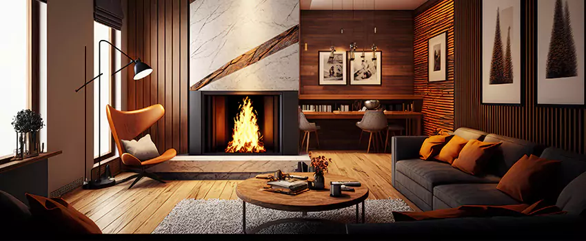 Fireplace Design Ideas in East Village, CA