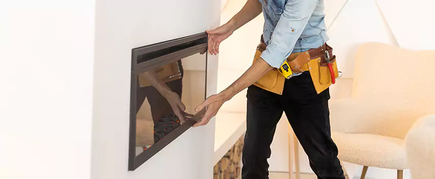 Metal Fireplace Installation in Blackstock South, California