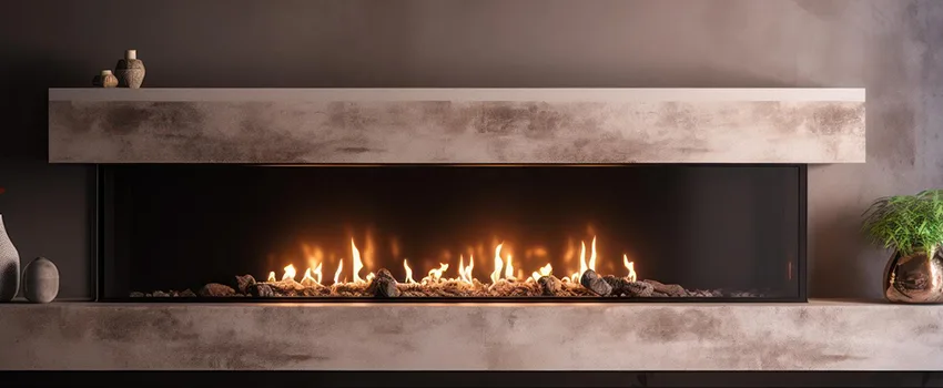 Gas Refractory Fireplace Logs in East Village, CA