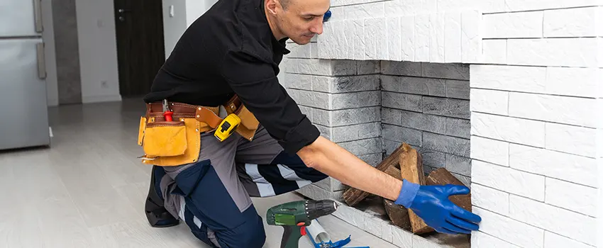 Fireplace Damaged Damper Frame Repair Services in Strickland, California