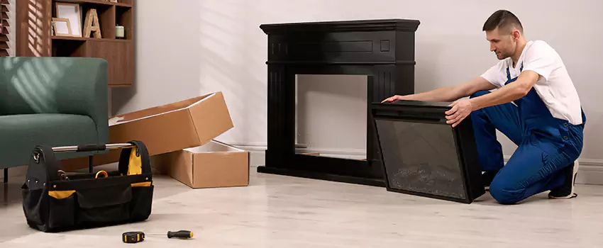 Old Rusted Metal Fireplace Repair And Replacement in El Rio, CA