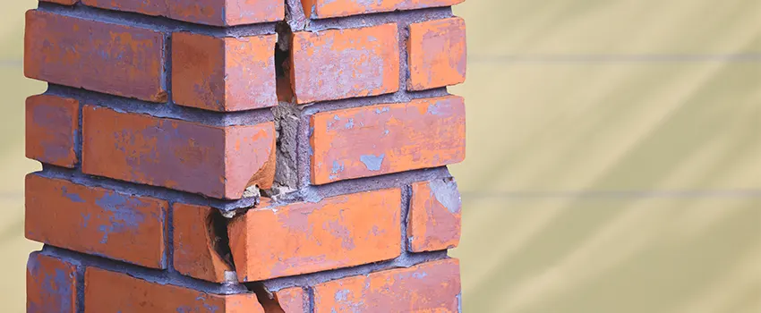 Repairing Cracked Porcelain Tiles for Fireplace in Diamond Bar, CA