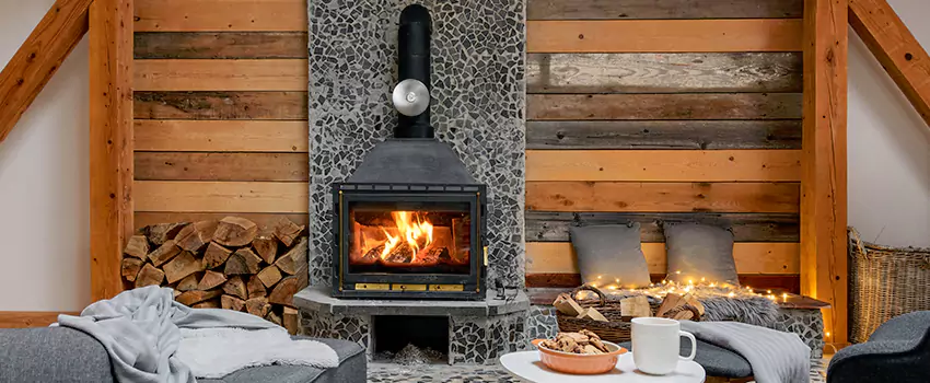 Thelin Hearth Products Direct Vent Gas Stove Fireplace Inspection in Strickland, California