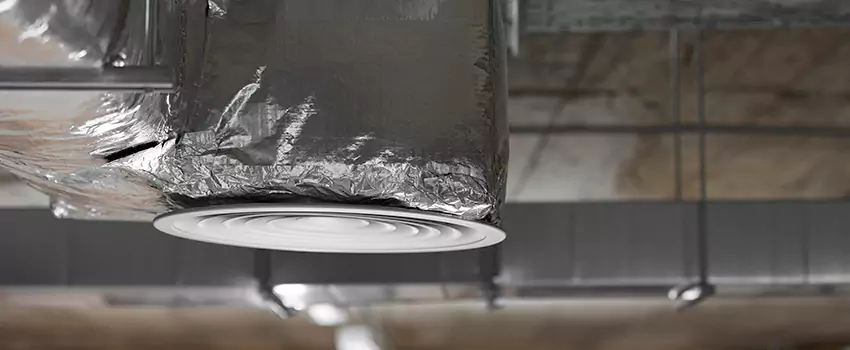 Signs of Dust Accumulation in Vents in Golf Course, CA
