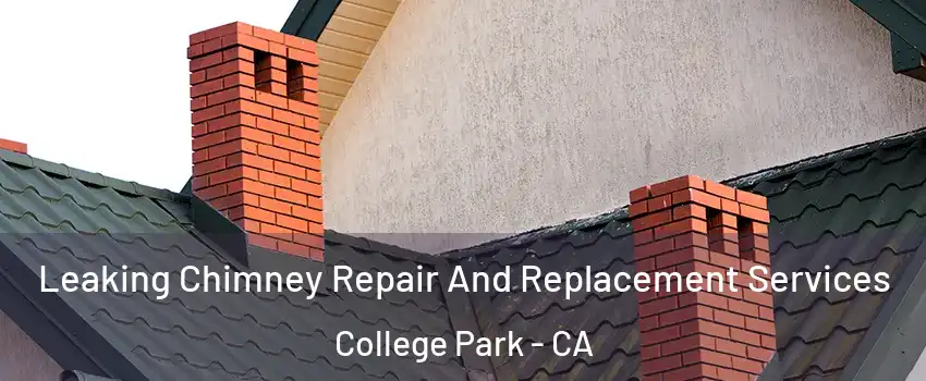 Leaking Chimney Repair And Replacement Services College Park - CA
