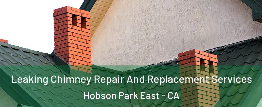 Leaking Chimney Repair And Replacement Services Hobson Park East - CA
