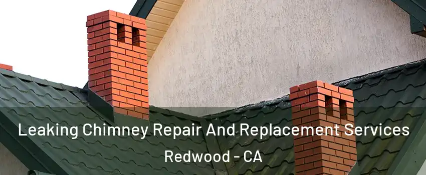 Leaking Chimney Repair And Replacement Services Redwood - CA