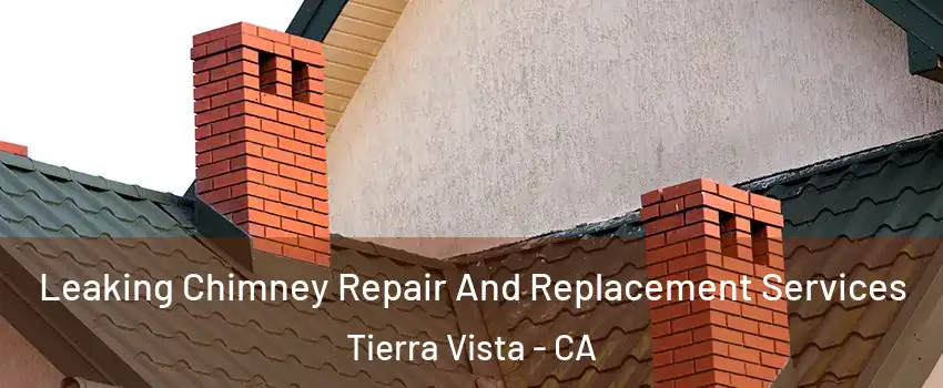 Leaking Chimney Repair And Replacement Services Tierra Vista - CA