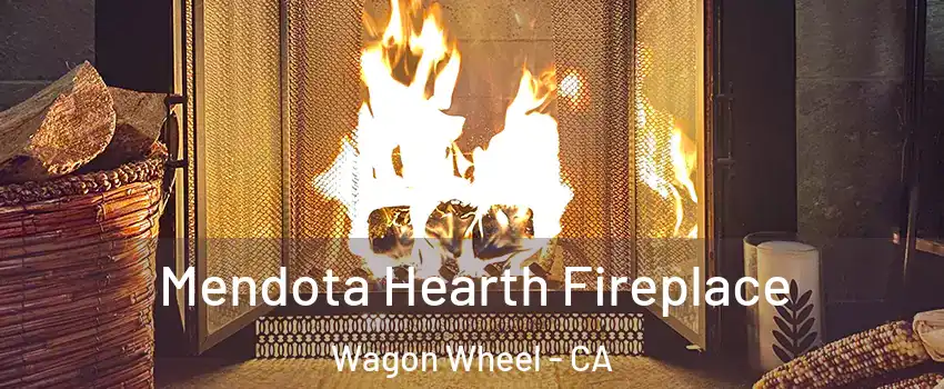 Mendota Hearth Fireplace Wagon Wheel - CA