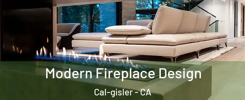 Modern Fireplace Design Cal-gisler - CA