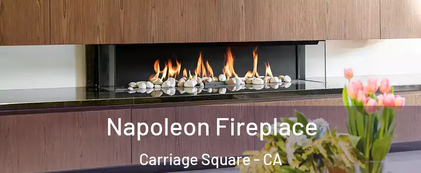 Napoleon Fireplace Carriage Square - CA