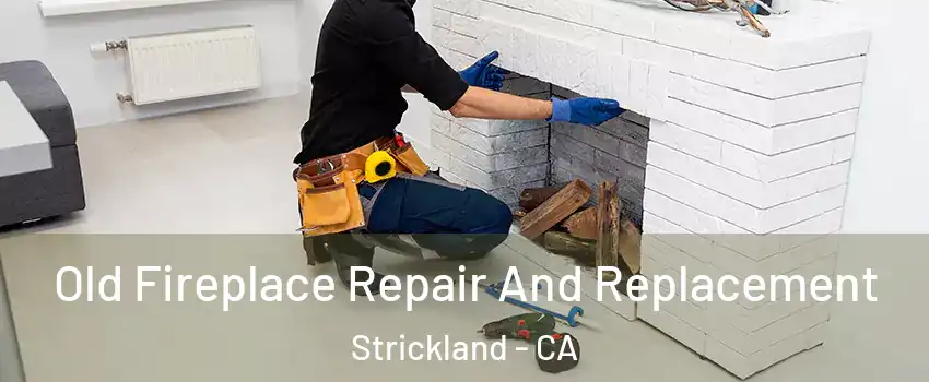Old Fireplace Repair And Replacement Strickland - CA