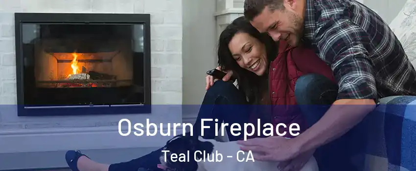 Osburn Fireplace Teal Club - CA