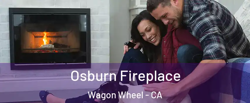 Osburn Fireplace Wagon Wheel - CA