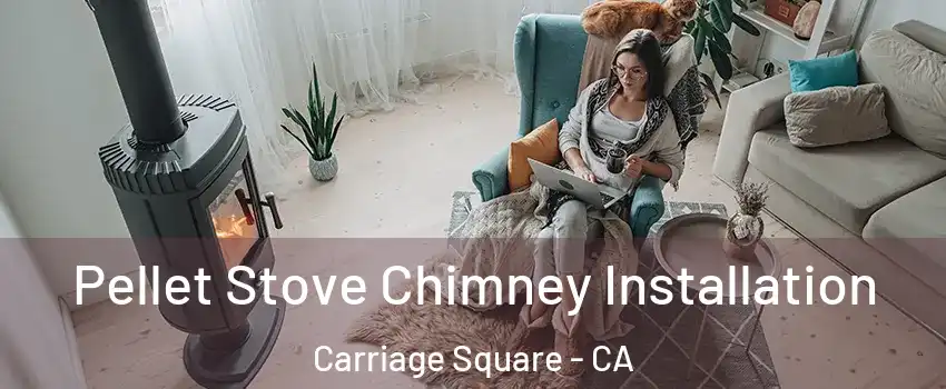 Pellet Stove Chimney Installation Carriage Square - CA