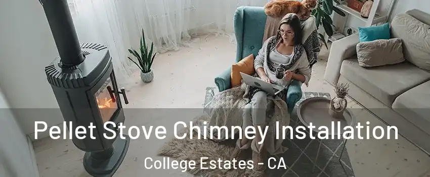 Pellet Stove Chimney Installation College Estates - CA