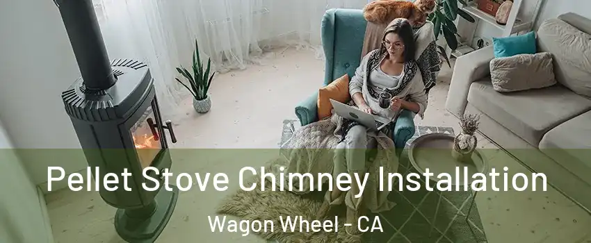 Pellet Stove Chimney Installation Wagon Wheel - CA