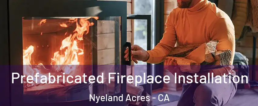 Prefabricated Fireplace Installation Nyeland Acres - CA