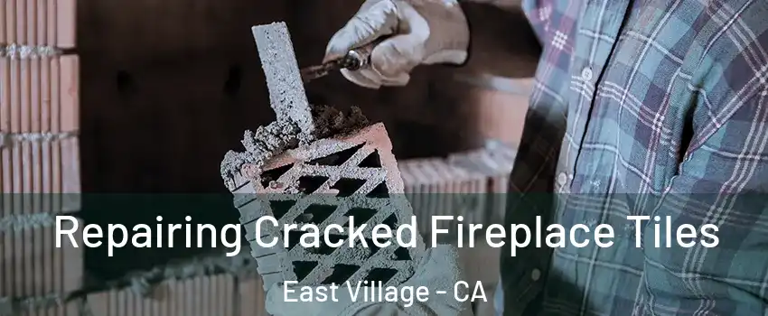 Repairing Cracked Fireplace Tiles East Village - CA