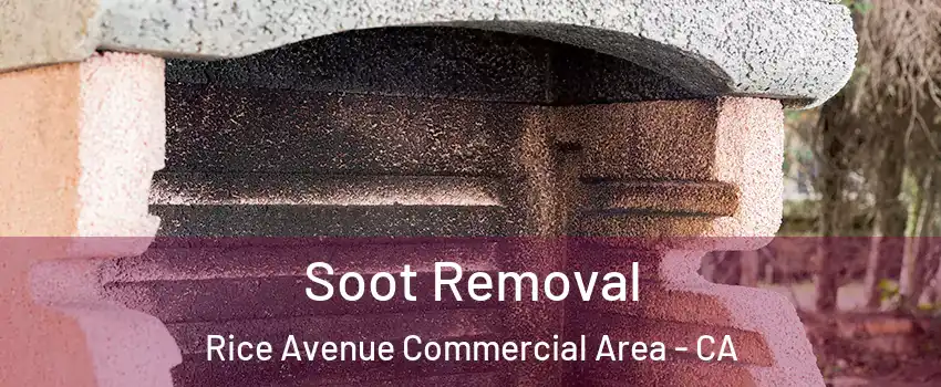 Soot Removal Rice Avenue Commercial Area - CA