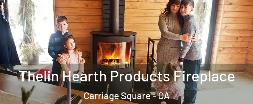 Thelin Hearth Products Fireplace Carriage Square - CA