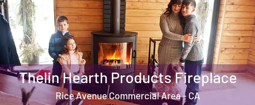 Thelin Hearth Products Fireplace Rice Avenue Commercial Area - CA