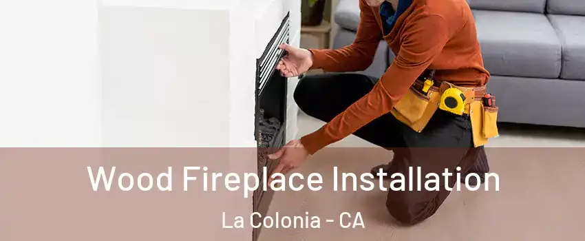 Wood Fireplace Installation La Colonia - CA