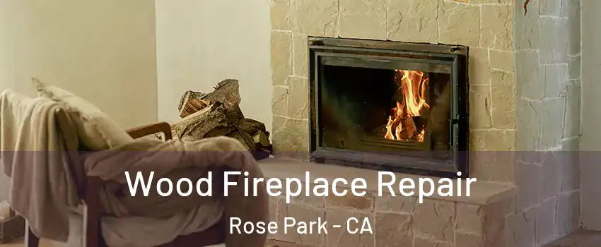 Wood Fireplace Repair Rose Park - CA