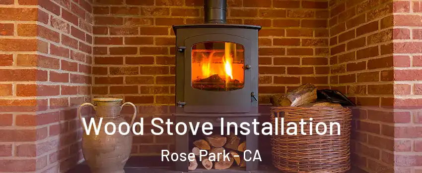 Wood Stove Installation Rose Park - CA
